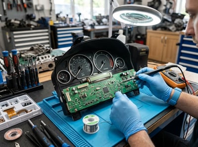 Land Rover Range Rover Instrument Cluster Restored